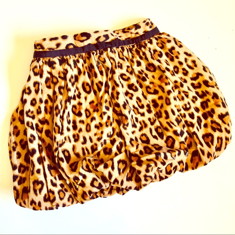 Baby Gap leopard bubble skirt